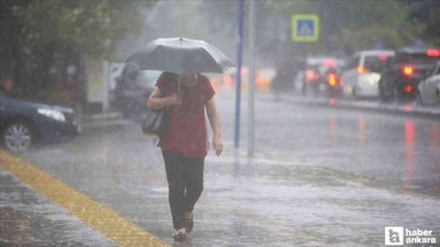 MGM'den 6 il için gök gürültülü sağanak yağış uyarısı