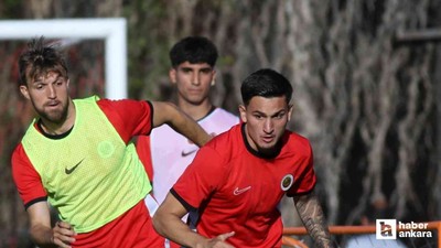 Gençlerbirliği günü çift antrenmanla tamamladı