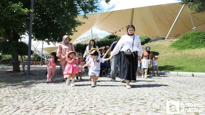 Keçiören Belediyesi'nden minik öğrencilere eğlenceli gezi