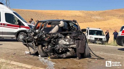 Polatlı'da trafik kazası: 1 ölü, 2'si ağır 4 yaralı