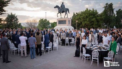 Başkentte muharrem ayı için iftar programı yapıldı