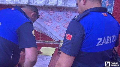 Yenimahalle Belediyesi Zabıta Müdürlüğü'nden hijyen ve SKT denetimi