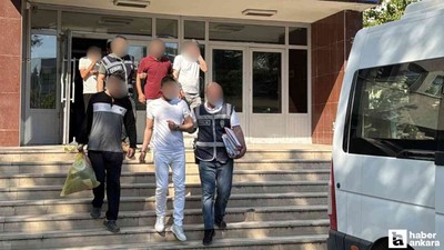 Kırıkkale'de polisler aranan 9 şahsı yakaladı