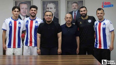 Sincan Belediyesi Ankaraspor'da 4 imza birden atıldı
