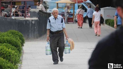 Ankara'da artan sıcaklıklar vatandaşları zorluyor