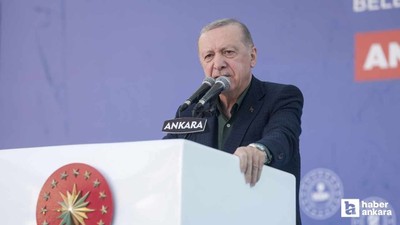 Cumhurbaşkanı Erdoğan: Ankara'mızı çevreci bir dünya şehri yapıyoruz