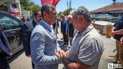 Özgür Özel'den, Şehit Piyade Teğmen Furkan Sert'in ailesine ziyaret