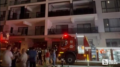 Ankara Yaşamkent'te yangın! Yaralılar ve can kaybı olduğu iddia edildi!