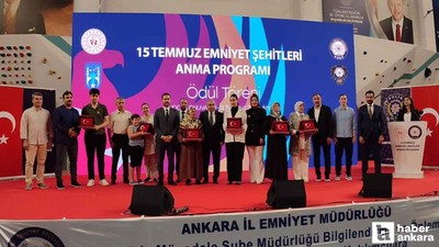 Ankara’da düzenlenen programla 15 Temmuz Emniyet Şehitleri anıldı