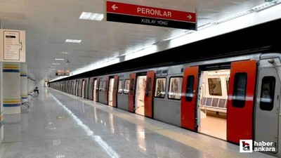 Ankara’da Keçiören Metrosu Kızılay durağında seferler neden durdu, ne zaman başlayacak?