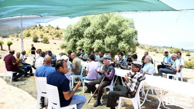 Beypazarı'nda vatandaşlar topluca yağmur duası ettiler