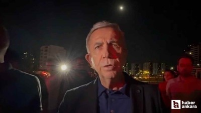 Mansur Yavaş Yaşamkent'te çıkan yangında son durumu açıkladı