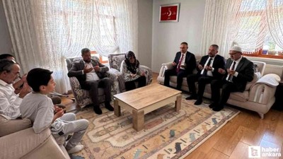 Başkan Çetin'den 15 Temmuz şehitlerinin aileleri ve gazilere anlamlı ziyaret