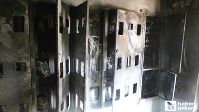 Ankara'da binanın elektrik panosu patladı: 8 kişi yaralandı!