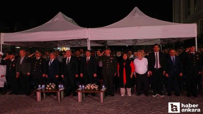 Ankara Emniyet Müdürlüğü'nde 15 Temmuz anma programı düzenlendi