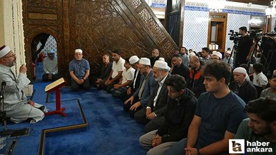 Ankara'da 15 Temmuz şehitleri sabah namazında dualarla anıldı!