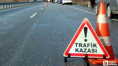Ankara-Eskişehir yolunda meydana gelen kazada sürücü yaralandı