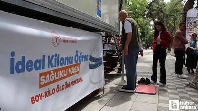 'İdeal Kilonu Öğren, Sağlıklı Yaşa' kampanyasında rekor ilgi!