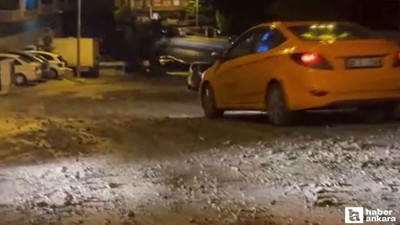 Ankara'da sel nedeniyle yollarda büyük hasar oluştu