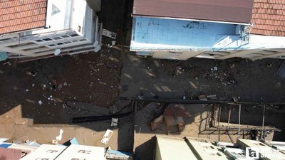 Başkent Ankara'da selin zararı gün ağarınca ortaya çıktı