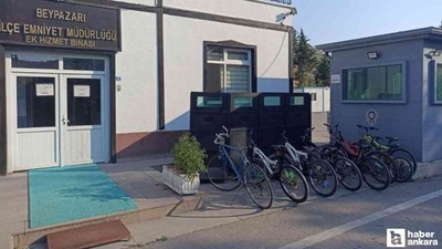 Beypazarı'nda bisiklet hırsızlığı yapan şahıslar gözaltına alındı