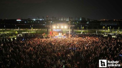 Sincan Belediyesi'nin Gastrofest Şenliği'nde konser coşkusu!