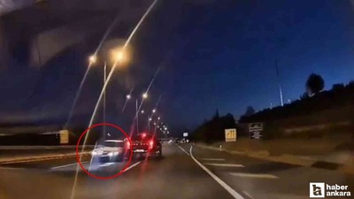 Etimesgut'ta 2 kişinin hayatını kaybettiği kaza kameraya yansıdı