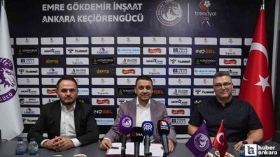 Keçiörengücü ve Emre Gökdemir İnşaat sponsorluk anlaşması imzaladı: Hedef Süper Lig!