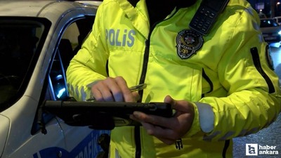 Başkentte sahte ehliyet kullandığı öne sürülen sürücüye 37 bin TL ceza!