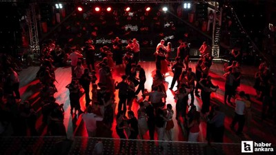 Başkentte tango dans gecesi düzenlendi