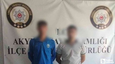 Akyurt'ta camiye yangın tüpüyle zarar veren 2 şahıs gözaltına alındı!