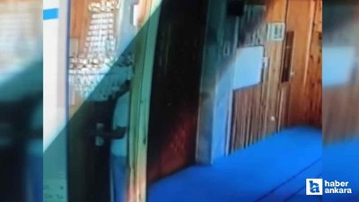 Akyurt'ta camiye zarar veren iki şüpheli hakkında işlem başlatıldı