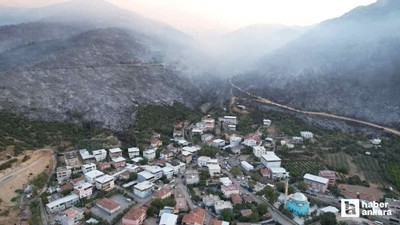 Bursa'daki yangının tahribatı gün ağarınca ortaya çıktı