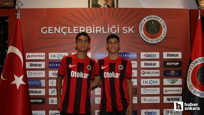 Gençlerbirliği 2 genç futbolcuyla profesyonel sözleşme imzaladı