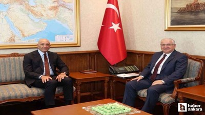 Bakan Güler, ABD'nin Ankara Büyükelçisi Barrack'la görüştü