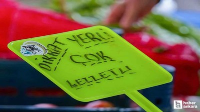 Etimesgut Belediyesi'nin köylü pazarında ilk tezgahlar kuruldu