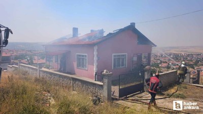 Elmadağ'da anneleri ameliyatta olan çocuklar evde yangın çıkardı iddiası