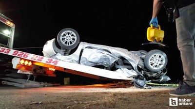 Kahramankazan'da 3 kişinin öldüğü kazanın görüntüleri ortaya çıktı