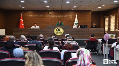 Pursaklar Belediyesi'nden istihdama tam destek!