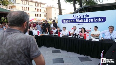Keçiören Belediye Başkanı Özarslan mahalle ziyaretlerini sürdürüyor