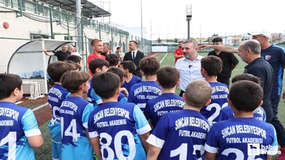 Sincan Belediyesi'nin Yaz Futbol Okulu başlıyor