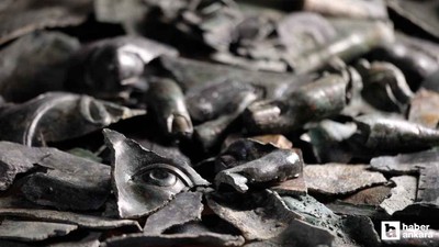 Evine dönen 'Marcus Heykeli' ilk kez Ankara'da görücüye çıkıyor