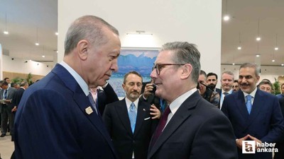 Cumhurbaşkanı Erdoğan İngiltere Başbakanı  Starmer ile Gazze'yi görüştü