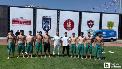 Kahramankazan Belediye Güreş Takımı er meydanına çıktı!