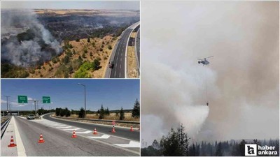 Kırıkkale Babaeski'de ağaçlık alanda korkutan yangın!