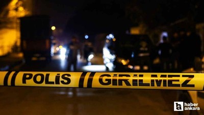 Mamak'ta silahlı kavgada 1 kişi yaralandı