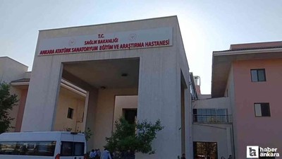 Keçiören'deki hastanede korkutan yangın: Kontrol altına alındı