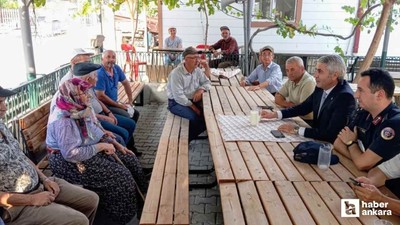 Beypazarı Kaymakamı Ünal Coşkun'dan şehit ailesine ziyaret