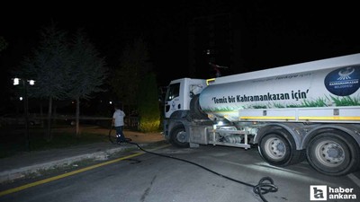 Kahramankazan Belediyesi'nden su tasarrufu için yeni uygulama!