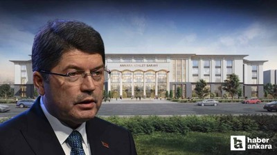 Adalet Bakanı Tunç, Ankara Adalet Sarayı'nın son durumunu açıkladı